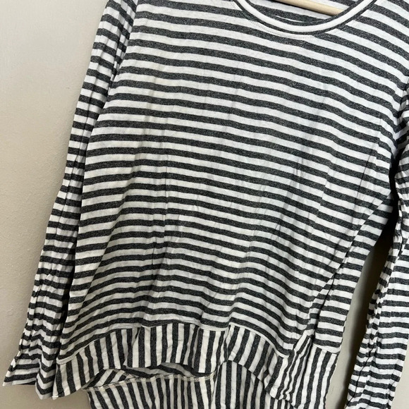 CAbi • Asymmetrical Striped Long Sleeve Shirt - Picture 7 of 8